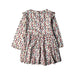 A White Long Sleeve Dresses from Petit Bateau in size 6T for girl. (Back View)
