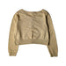 A Beige Cardigans from Chateau de Sable in size 4T for girl. (Back View)