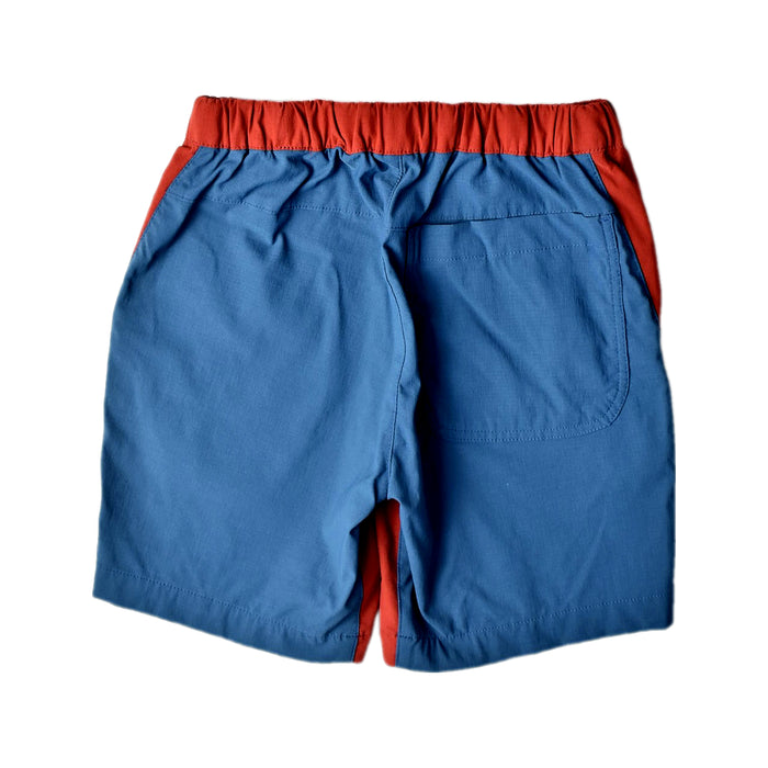 A Red Shorts from Mont-bell in size 3T for boy. (Back View)