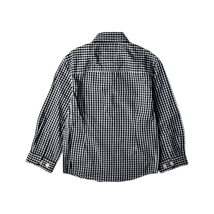 A Black Long Sleeve Shirts from Tommy Hilfiger in size 3T for boy. (Back View)