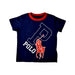 A Navy Short Sleeve T Shirts from Polo Ralph Lauren in size 3T for boy. (Front View)