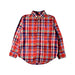 A Red Long Sleeve Shirts from Ralph Lauren in size 4T for boy. (Front View)