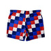 A Red Shorts from Nike in size 4T for boy. (Back View)