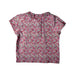 A Pink Short Sleeve Tops from Jacadi in size 4T for girl. (Back View)
