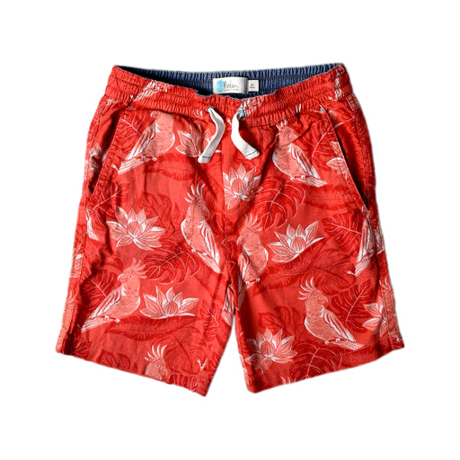 A Red Shorts from Boden in size 6T for boy. (Front View)