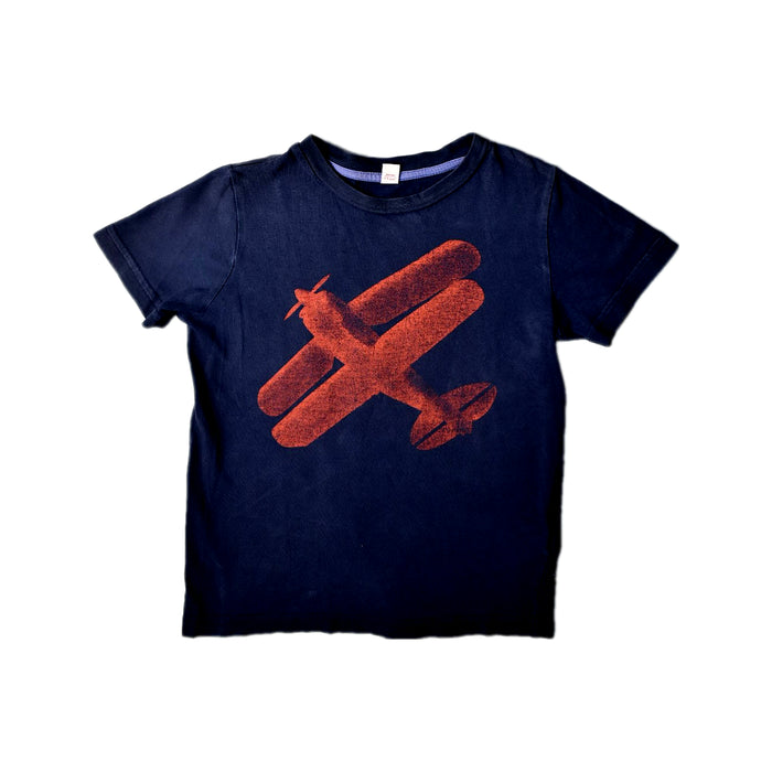 A Navy Short Sleeve T Shirts from Esprit in size 4T for boy. (Front View)