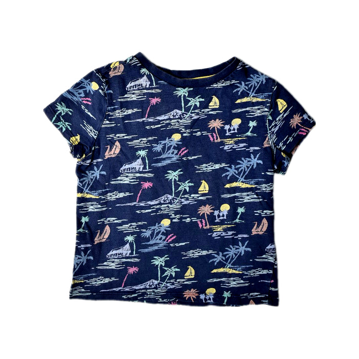 A Multicolour Short Sleeve T Shirts from DPAM in size 4T for boy. (Front View)