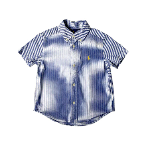 A Blue Short Sleeve Shirts from Ralph Lauren in size 2T for boy. (Front View)