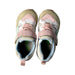 A Pink Sneakers from Moonstar in size 5T for girl. (Back View)