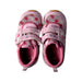A Pink Sneakers from Moonstar in size 4T for girl. (Back View)