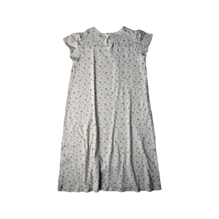 A White Short Sleeve Dresses from Petit Bateau in size 8Y for girl. (Back View)