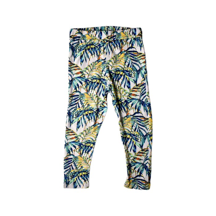 A Blue Leggings from Hunter + Boo in size 2T for neutral. (Front View)