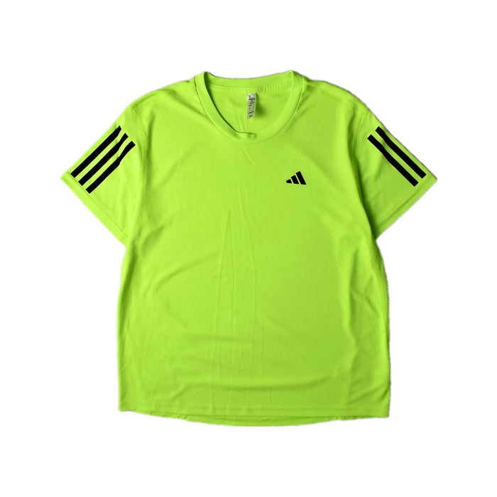 A Green Active Tops from Adidas in size 11Y for neutral. (Front View)