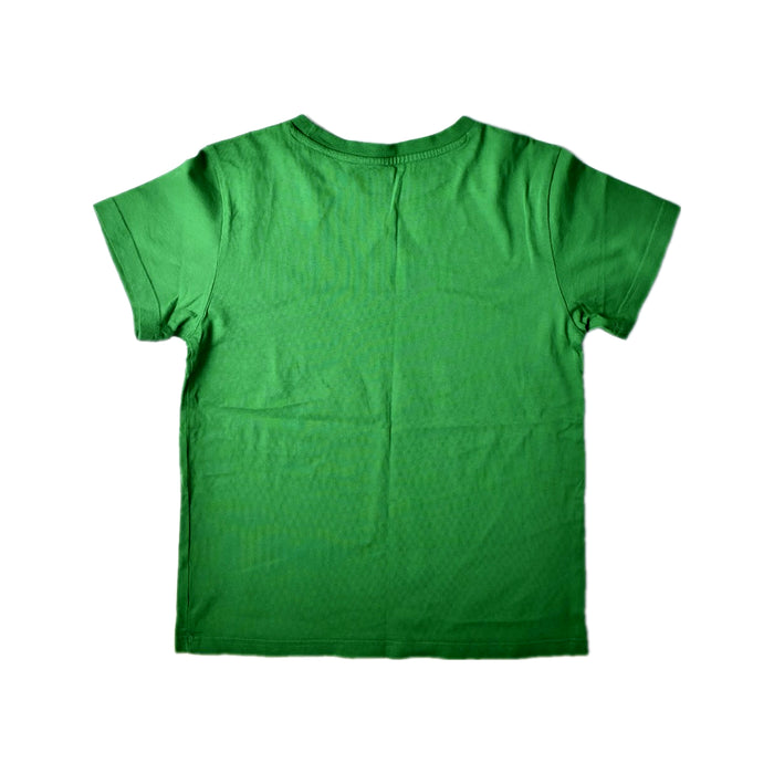 A Green Short Sleeve T Shirts from Adidas in size 11Y for neutral. (Back View)