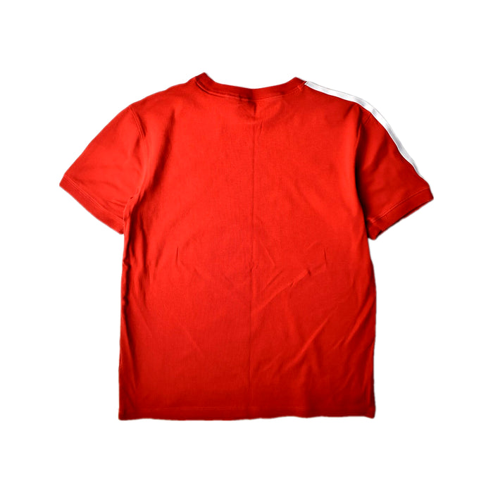 A Red Short Sleeve T Shirts from Adidas in size 14Y for neutral. (Back View)