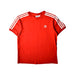 A Red Short Sleeve T Shirts from Adidas in size 14Y for neutral. (Front View)