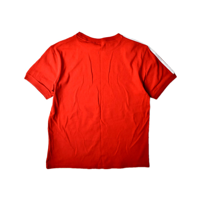A Red Short Sleeve T Shirts from Adidas in size 14Y for neutral. (Back View)