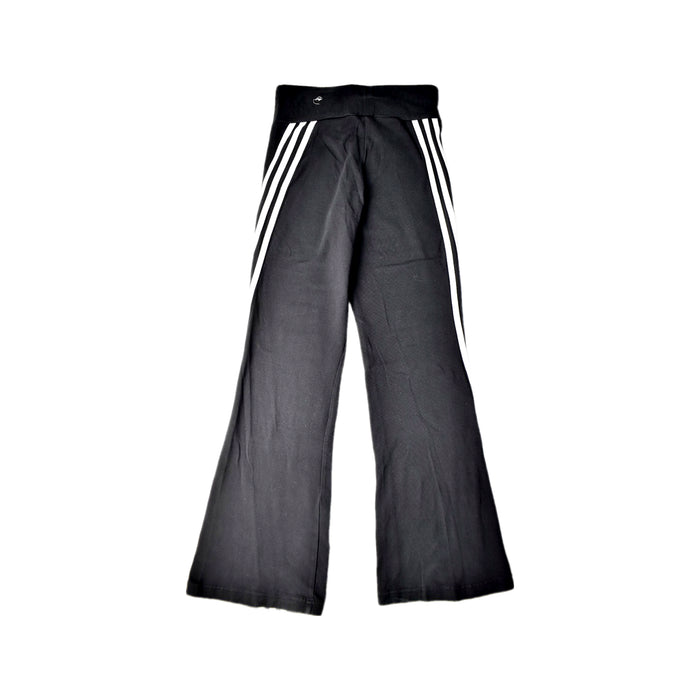 A Black Active Pants from Adidas in size 11Y for girl. (Back View)
