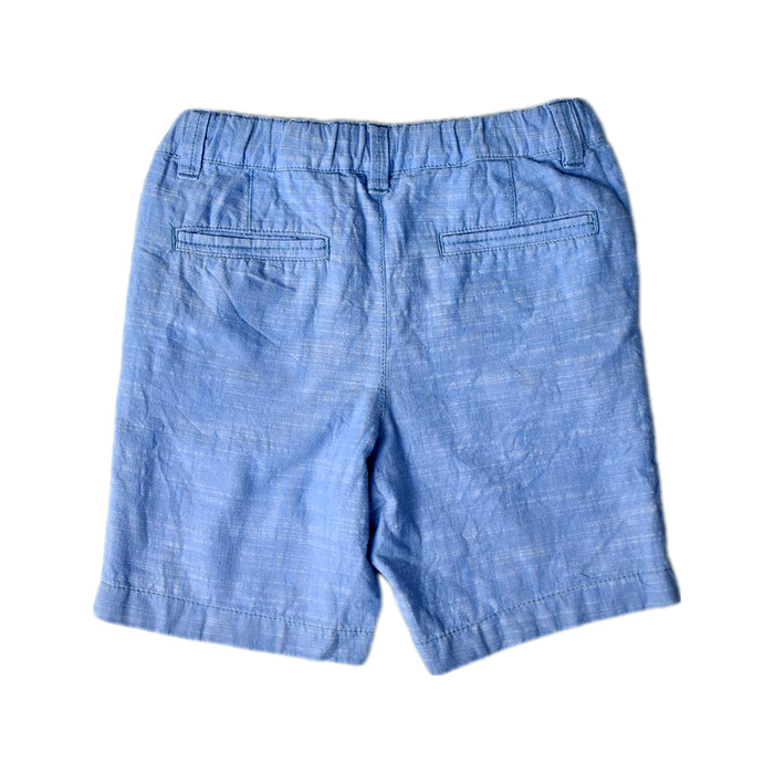 A Blue Shorts from Chateau de Sable in size 3T for boy. (Back View)