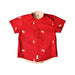 A Multicolour Short Sleeve Shirts from Maison Q in size 3T for boy. (Back View)
