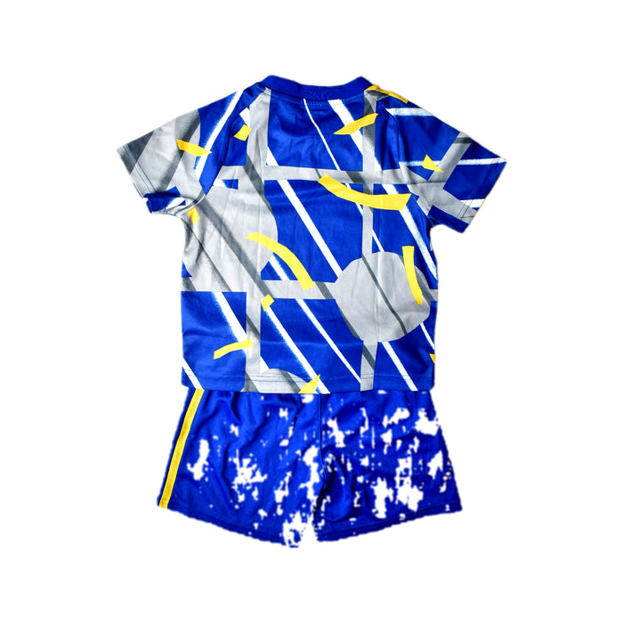 A Blue Shorts Sets from Nike in size 3T for boy. (Back View)