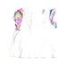 A White Sleeveless Tops from Jacadi in size 6-12M for girl. (Front View)