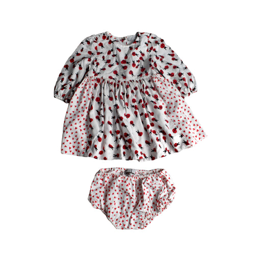 A Red Skirt Sets from Stella McCartney in size 12-18M for girl. (Front View)