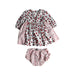A Red Skirt Sets from Stella McCartney in size 12-18M for girl. (Front View)