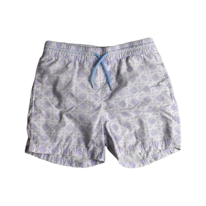 A Grey Swim Shorts from The Beaufort Bonnet Company in size 6T for girl. (Front View)