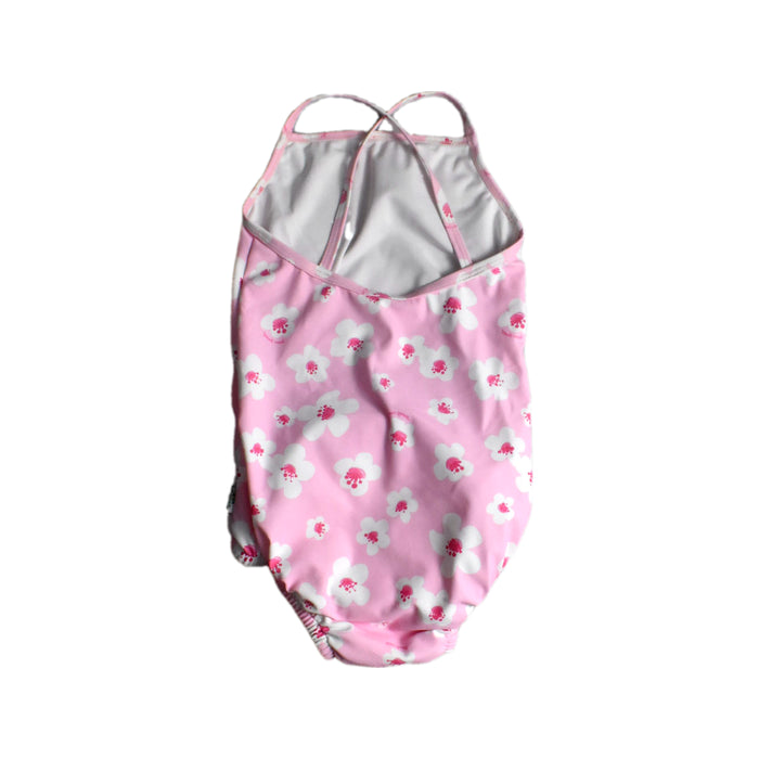 A Pink Swimsuits from Green Sprouts in size 4T for girl. (Back View)