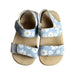 A Blue Sandals from See Kai Run in size 18-24M for girl. (Back View)