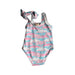 A Pink Swimsuits from The Beaufort Bonnet Company in size 2T for girl. (Back View)