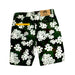 A Green Shorts from Appaman in size 7Y for boy. (Back View)