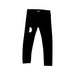 A Black Leggings from Seed in size 2T for girl. (Front View)