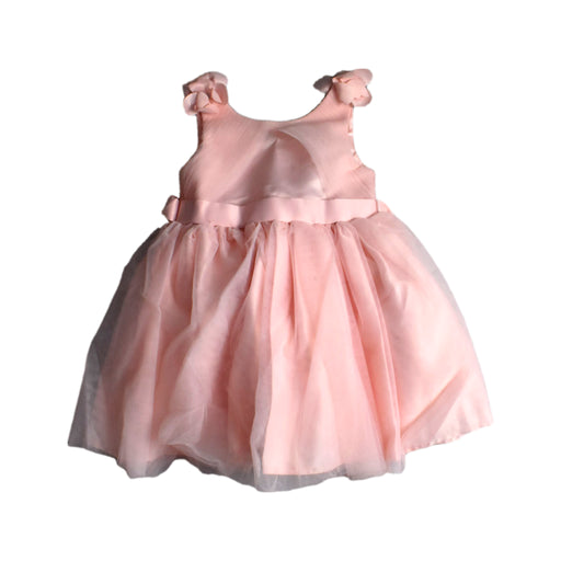 A Pink Sleeveless Dresses from Jessica Simpson in size 2T for girl. (Front View)