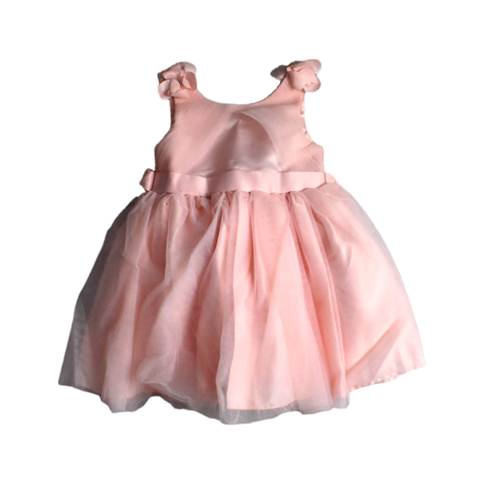 A Pink Sleeveless Dresses from Jessica Simpson in size 2T for girl. (Front View)