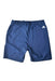 A Navy Shorts from Adidas in size 11Y for boy. (Back View)
