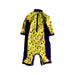 A Purple Wetsuits from Popin in size 2T for girl. (Back View)