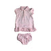 A Pink Dress Sets from Ralph Lauren in size 6-12M for girl. (Front View)