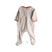 A White Onesies from Sergent Major in size 6-12M for girl. (Back View)