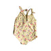 A Yellow Sleeveless Rompers from Sergent Major in size 12-18M for girl. (Back View)