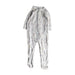 A White Onesies from Kays + Kins in size 6-12M for girl. (Front View)