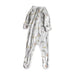 A White Onesies from Kays + Kins in size 3-6M for girl. (Back View)