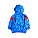 A Blue Lightweight Jackets from Adidas in size 6-12M for girl. (Back View)