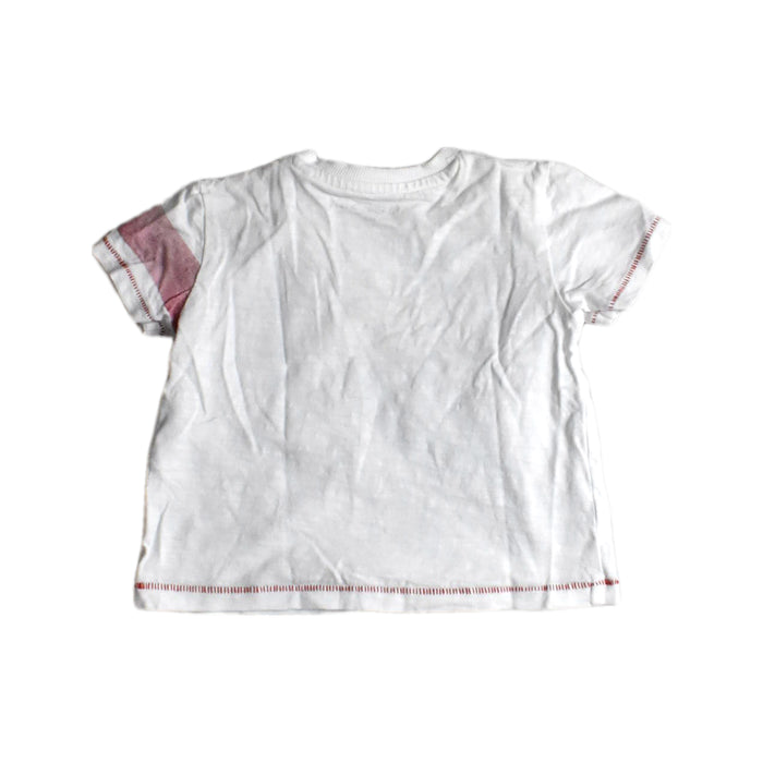 A White Short Sleeve T Shirts from Guess in size 6-12M for boy. (Back View)