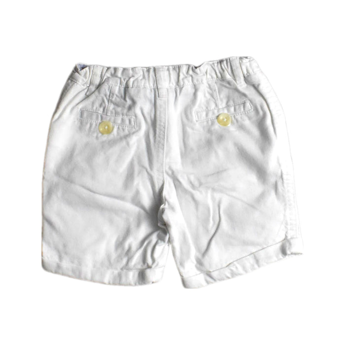 A White Shorts from Gingersnaps in size 6-12M for boy. (Back View)