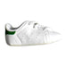 A White Sneakers from Adidas in size 12-18M for neutral. (Front View)