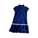 A Navy Short Sleeve Dresses from Polo Ralph Lauren in size 7Y for girl. (Back View)
