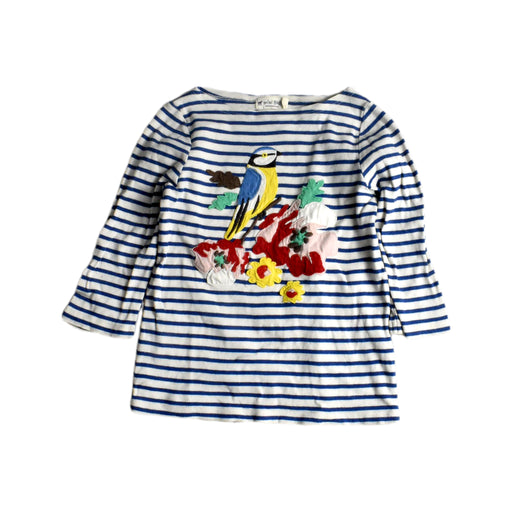 A Blue Long Sleeve Tops from Boden in size 5T for girl. (Front View)