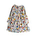A Multicolour Long Sleeve Dresses from Hanna Andersson in size 5T for girl. (Back View)
